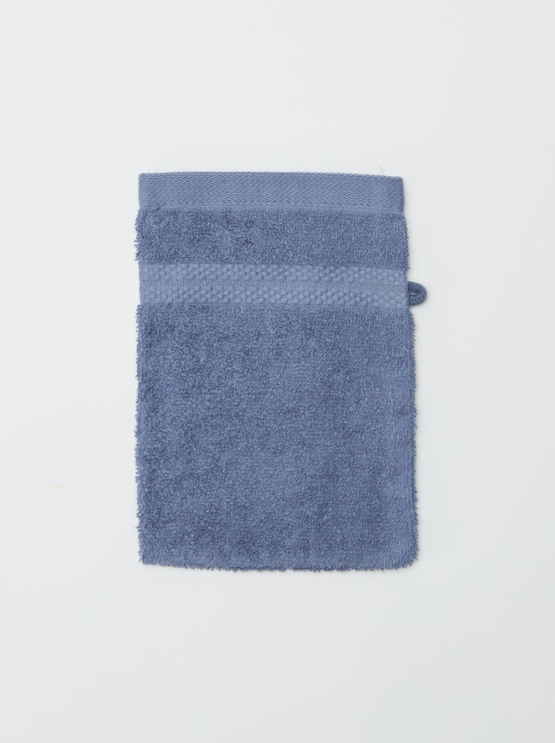 Lote de 2 luvas de banho - Kiabi Home AZUL - Kiabi