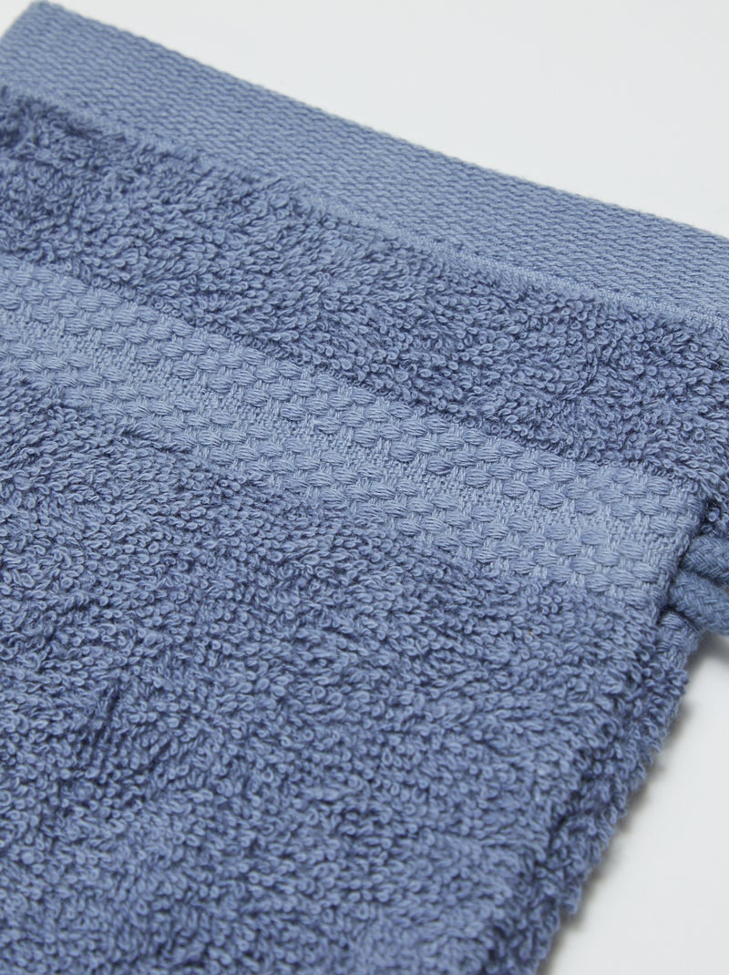 Lote de 2 luvas de banho - Kiabi Home AZUL - Kiabi