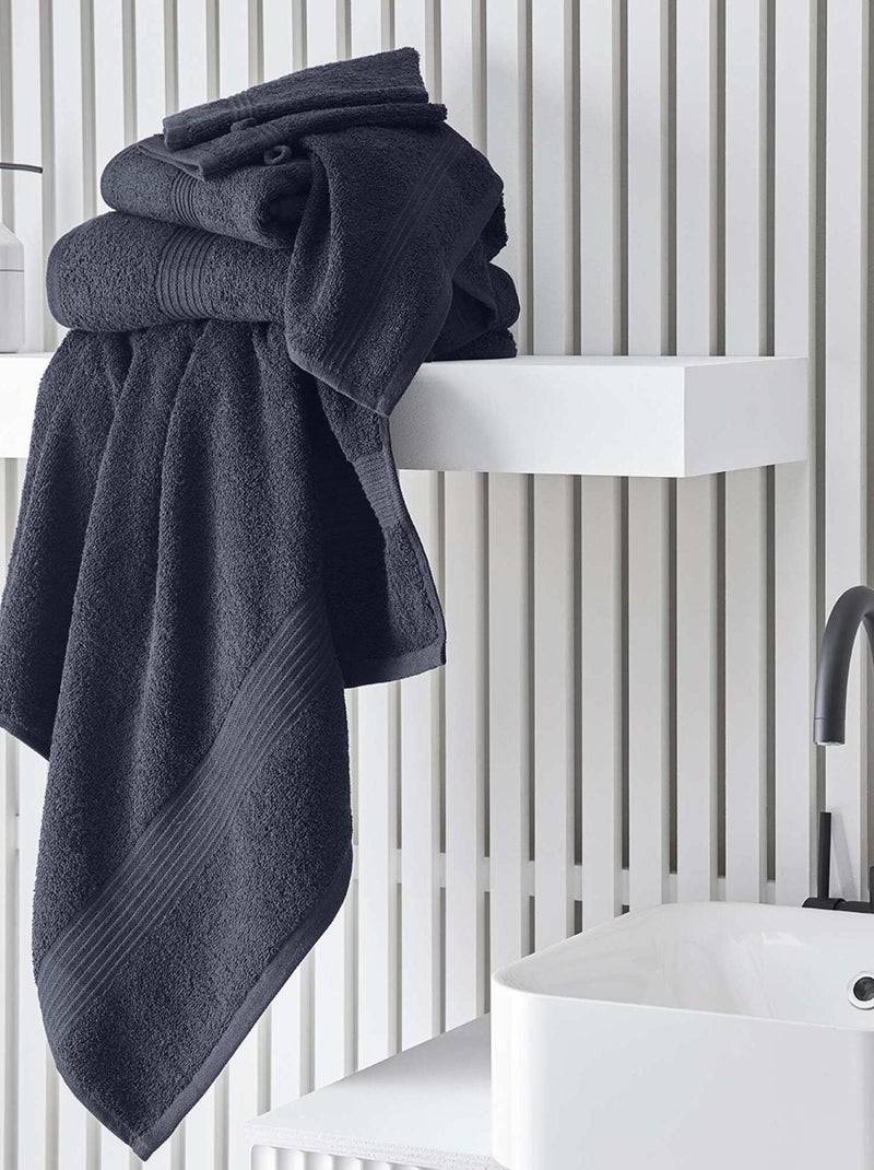 Lote de 2 luvas de banho Azul Naval - Kiabi