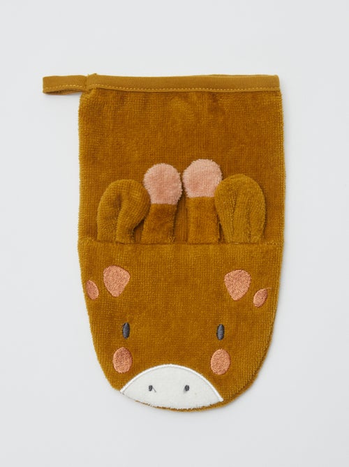 Lote de 2 luvas de banho com estampa - Kiabi