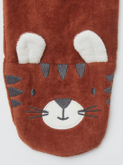 Lote de 2 luvas de banho com estampa - Kiabi