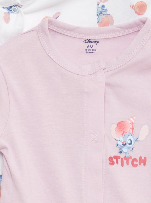 Lote de 2 macacões de manga curta 'Disney' - Kiabi