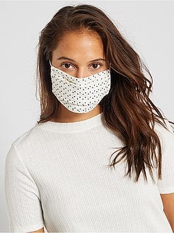 Lote de 2 máscaras de proteção para adulto - Kiabi