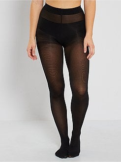 Lote de 2 pares de collants 40D - Kiabi