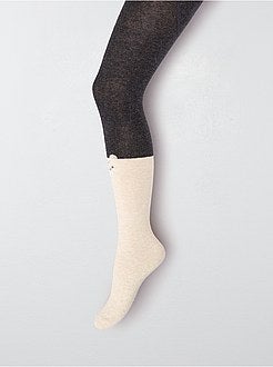 Lote de 2 pares de collants - Kiabi