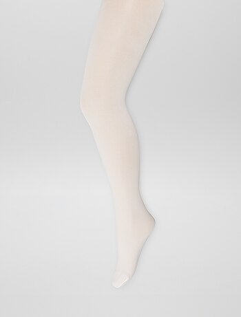 Lote de 2 pares de collants lisos