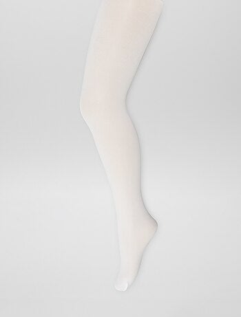 Lote de 2 pares de collants lisos
