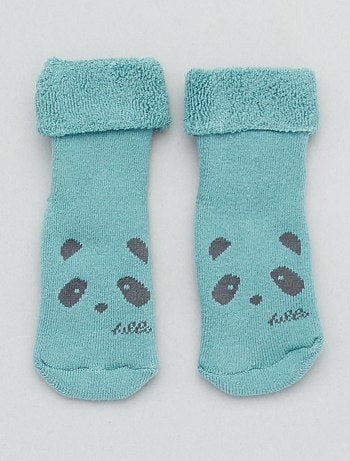 Lote de 2 pares de meias antiderrapantes - Kiabi