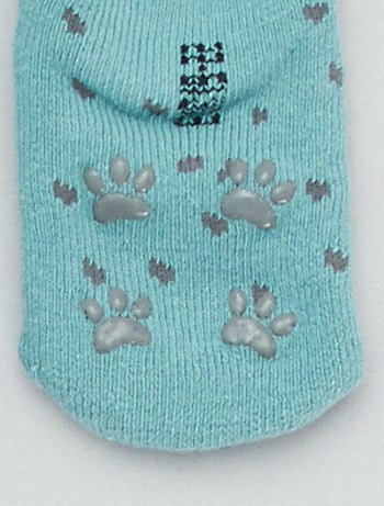 Lote de 2 pares de meias antiderrapantes - Kiabi