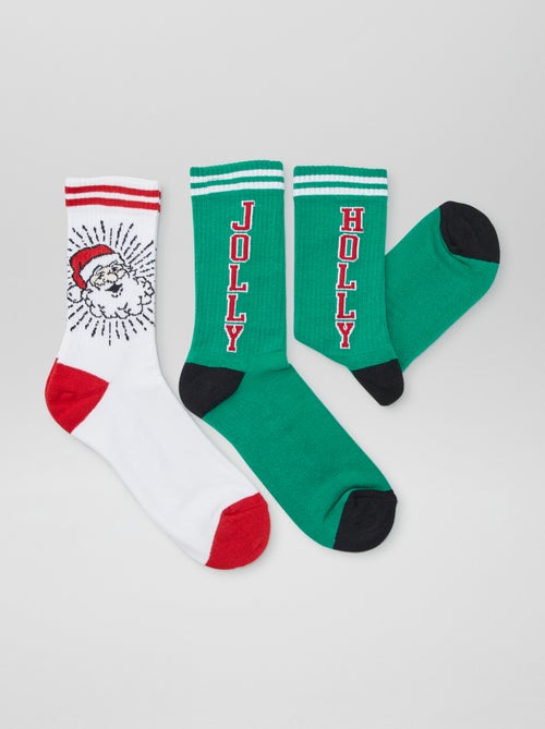 Lote de 2 pares de meias - Kiabi