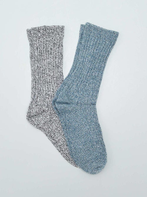 Lote de 2 pares de meias - Kiabi
