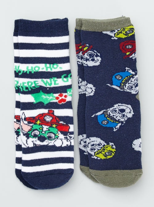 Lote de 2 pares de meias 'Patrulha Pata' - Kiabi