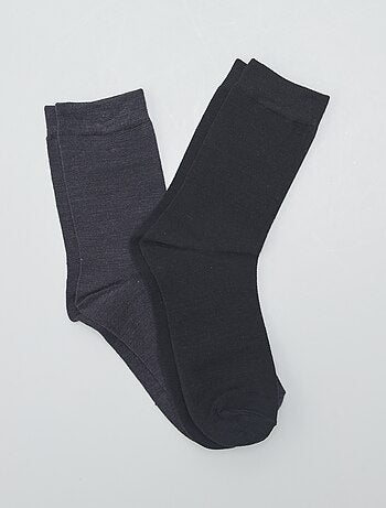 Lote de 2 pares de meias