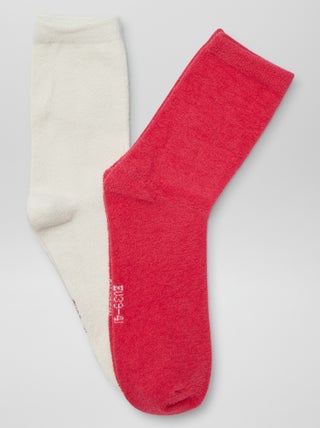 Lote de 2 pares de meias