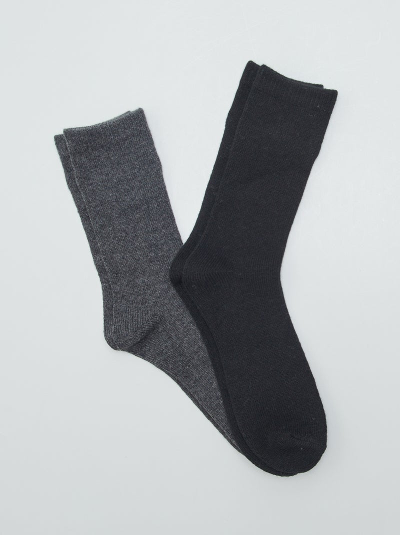 Lote de 2 pares de meias VERDE - Kiabi