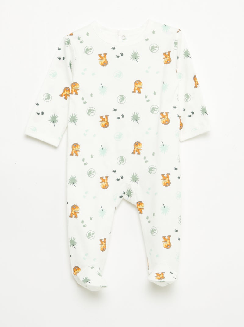 Lote de 2 pijamas \'Jurassic World\' Verde - Kiabi