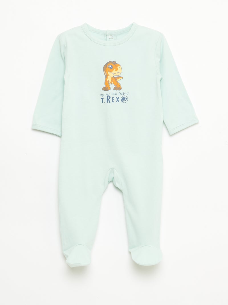 Lote de 2 pijamas \'Jurassic World\' Verde - Kiabi