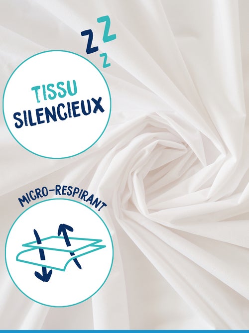 Lote de 2 protetores de almofada impermeáveis - Kiabi