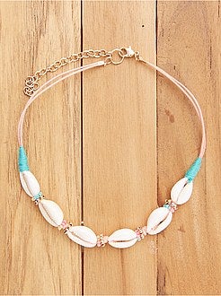 Lote de 2 pulseiras com conchas - Kiabi