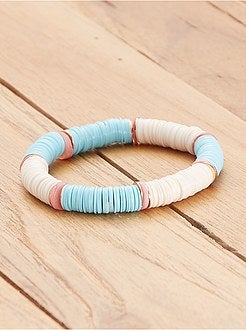 Lote de 2 pulseiras com conchas - Kiabi