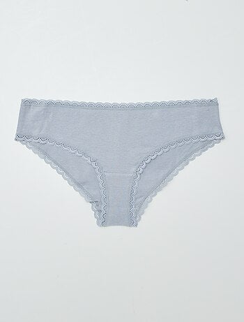 Lote de 2 shorties de algodão
