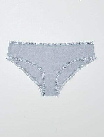 Lote de 2 shorties de algodão