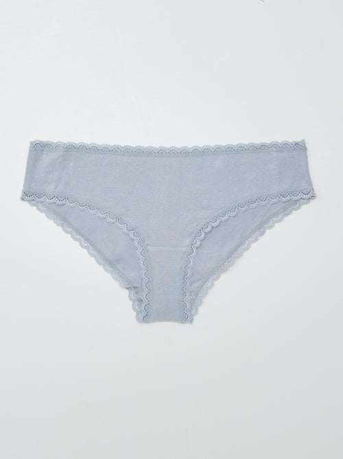 Lote de 2 shorties de algodão - Kiabi