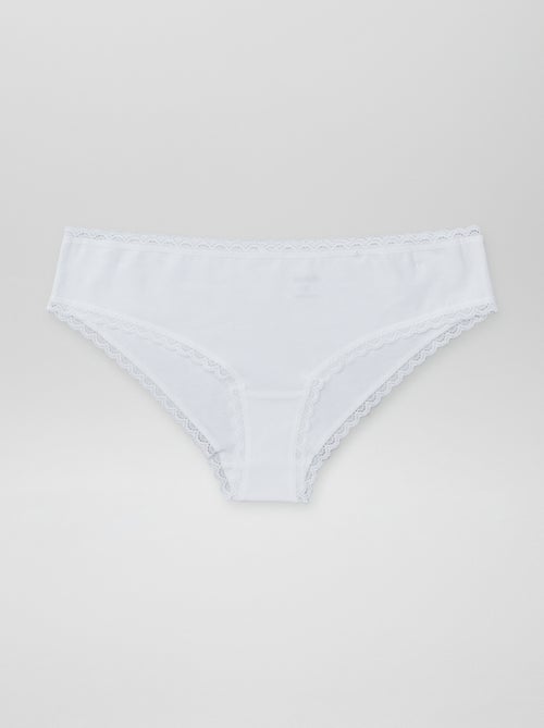 Lote de 2 shorties de algodão - Kiabi