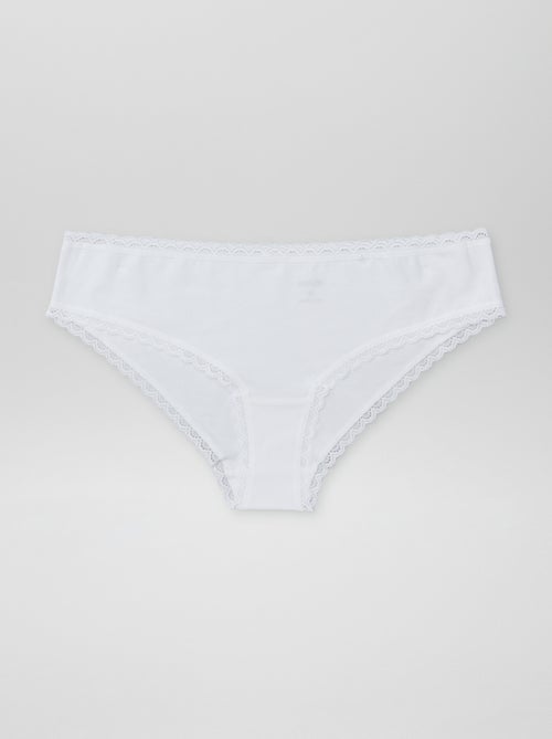 Lote de 2 shorties de algodão - Kiabi