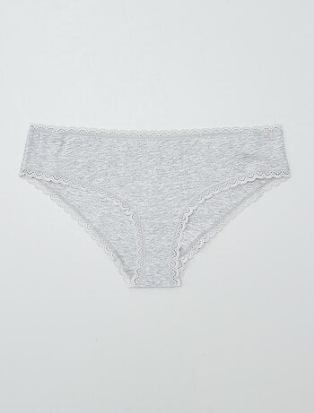 Lote de 2 shorties de algodão