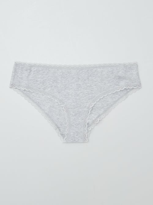 Lote de 2 shorties de algodão - Kiabi