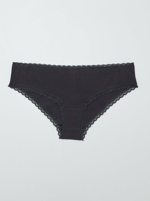 Lote de 2 shorties de algodão - Kiabi