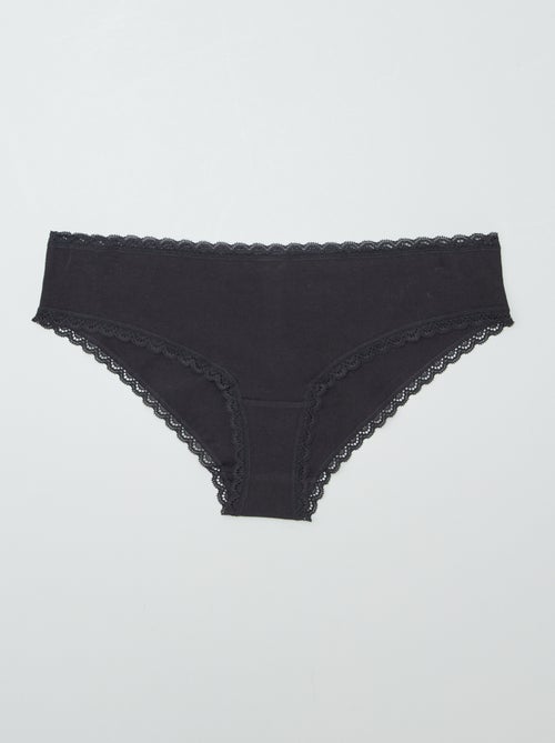 Lote de 2 shorties de algodão - Kiabi