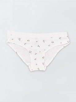 Lote de 2 shorties em algodão elástico - Kiabi