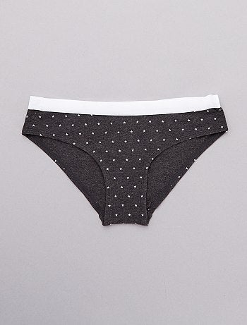 Lote de 2 shorties em algodão elástico - Kiabi