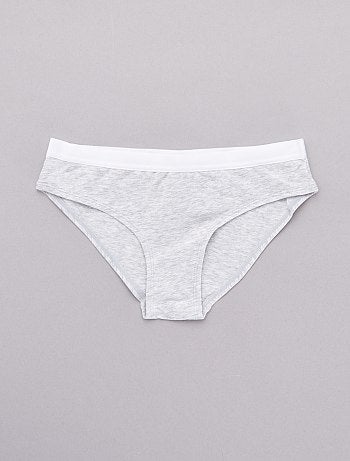 Lote de 2 shorties em algodão elástico - Kiabi