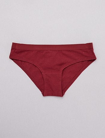 Lote de 2 shorties em algodão elástico - Kiabi