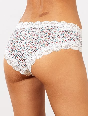 Lote de 2 shorties em microfibra - Kiabi