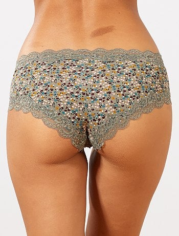 Lote de 2 shorties em microfibra - Kiabi