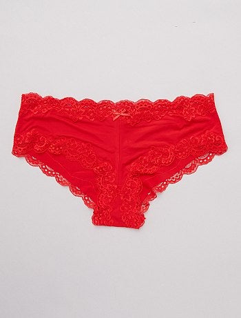 Lote de 2 shorties em microfibra - Kiabi