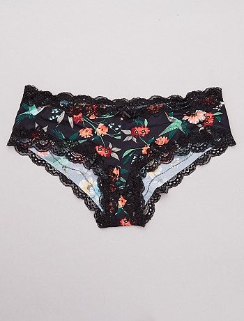 Lote de 2 shorties em microfibra - Kiabi