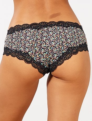 Lote de 2 shorties em microfibra - Kiabi