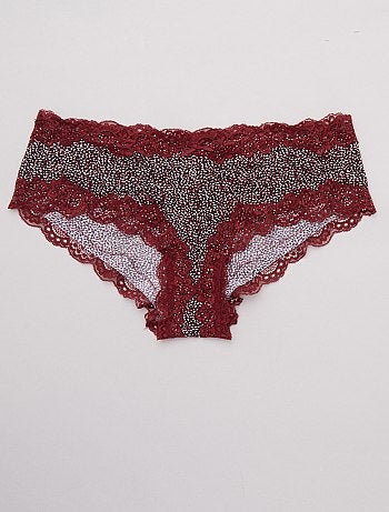 Lote de 2 shorties em microfibra - Kiabi