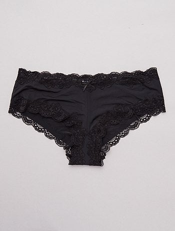 Lote de 2 shorties em microfibra - Kiabi