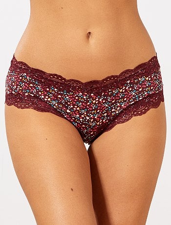 Lote de 2 shorties em microfibra - Kiabi