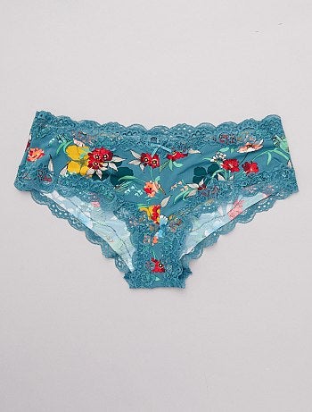 Lote de 2 shorties em microfibra - Kiabi