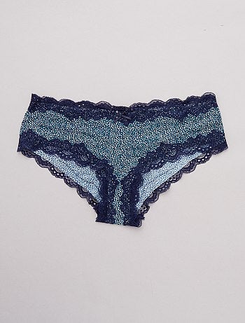 Lote de 2 shorties em microfibra - Kiabi