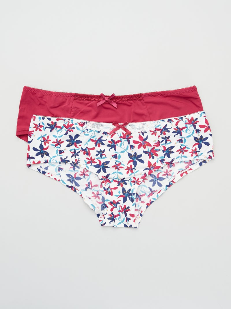 Lote de 2 shorties 'Envie de Lingerie' BEGE - Kiabi