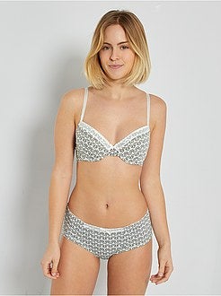 Lote de 2 shorties 'Envie de Lingerie' - Kiabi