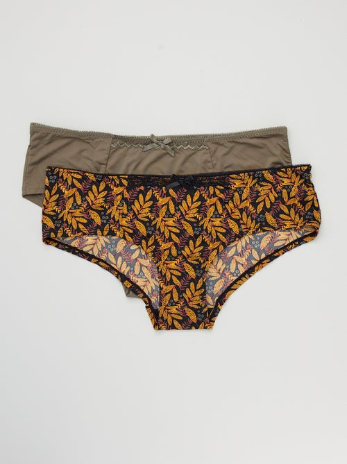 Lote de 2 shorties 'Envie de Lingerie' - Kiabi